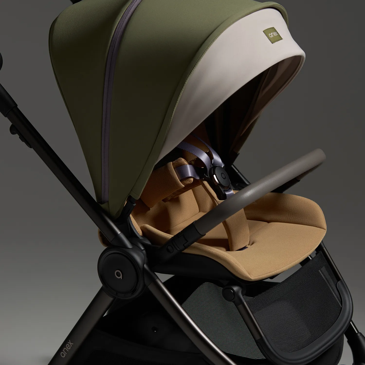 Коляска 2 в 1 ANEX iQ Premium 2025 Hugg