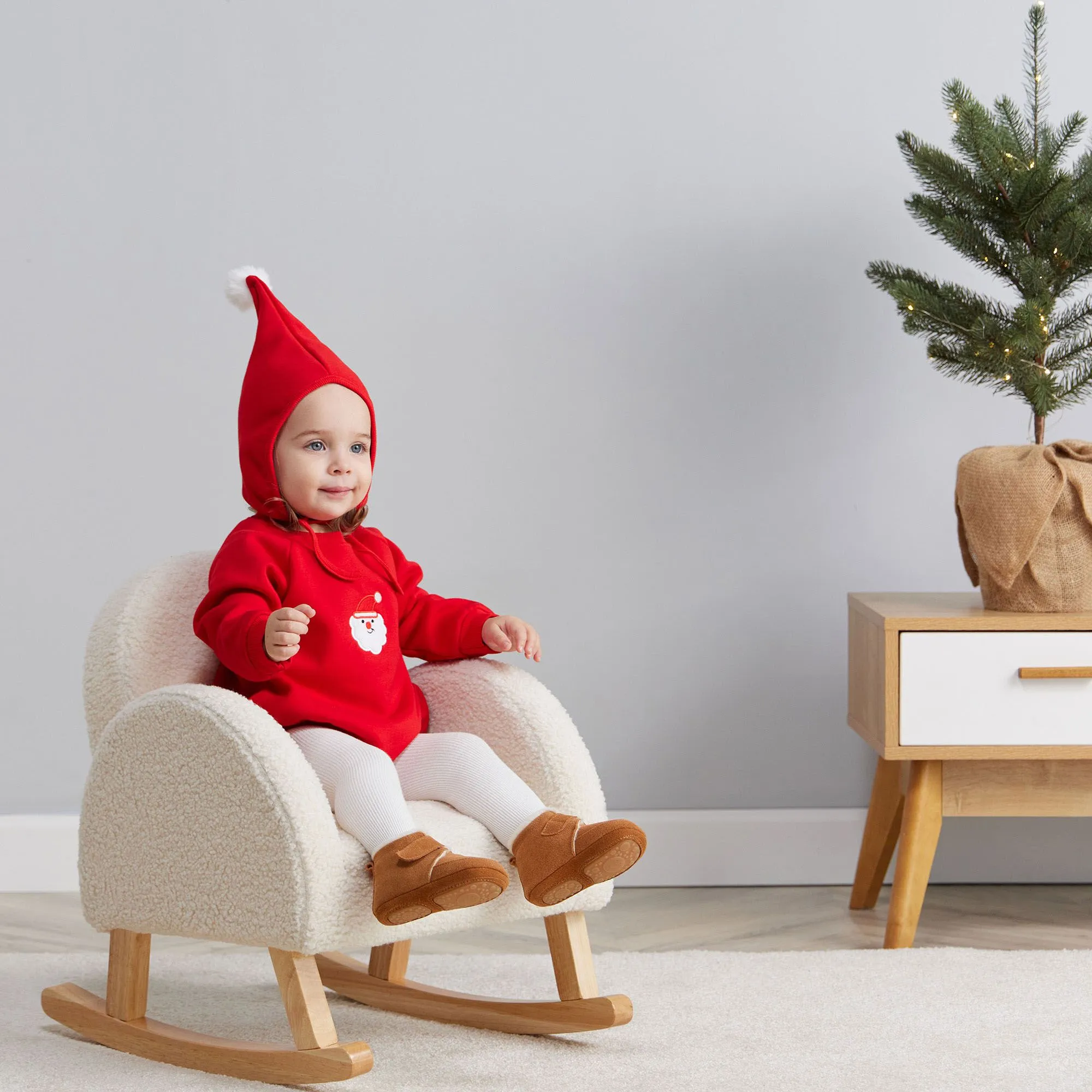 Кресло-качалка детское Happy Baby COMFY 91038