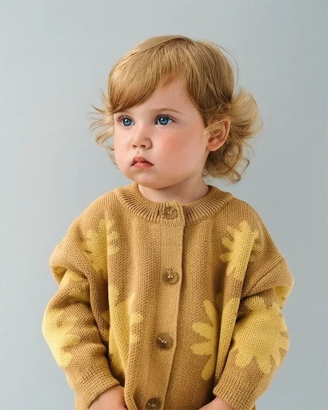 Кардиган детский Loomknits Корица