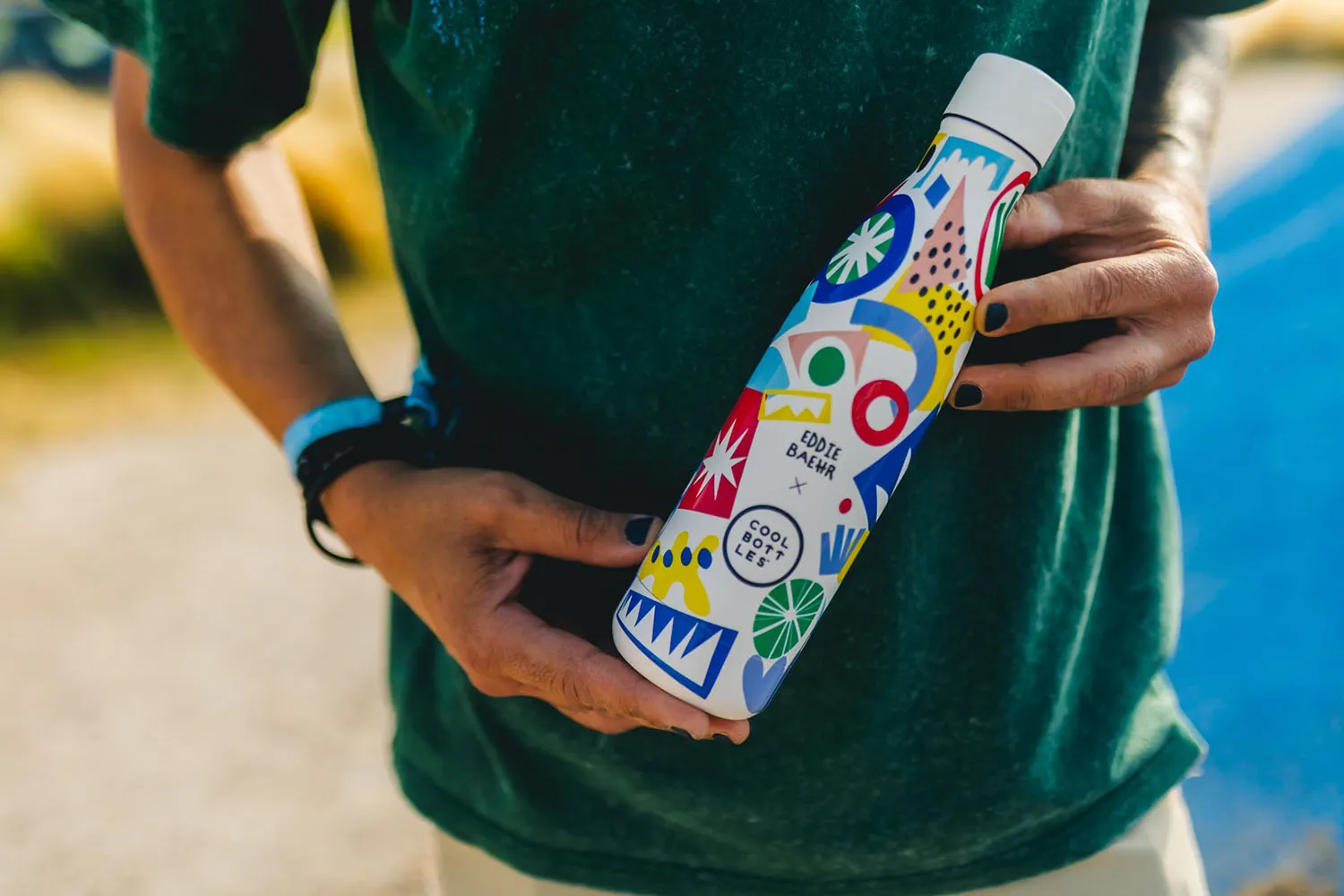 Термос-термобутылка Cool Bottles Eddie Baehr Electric Garden 500 мл