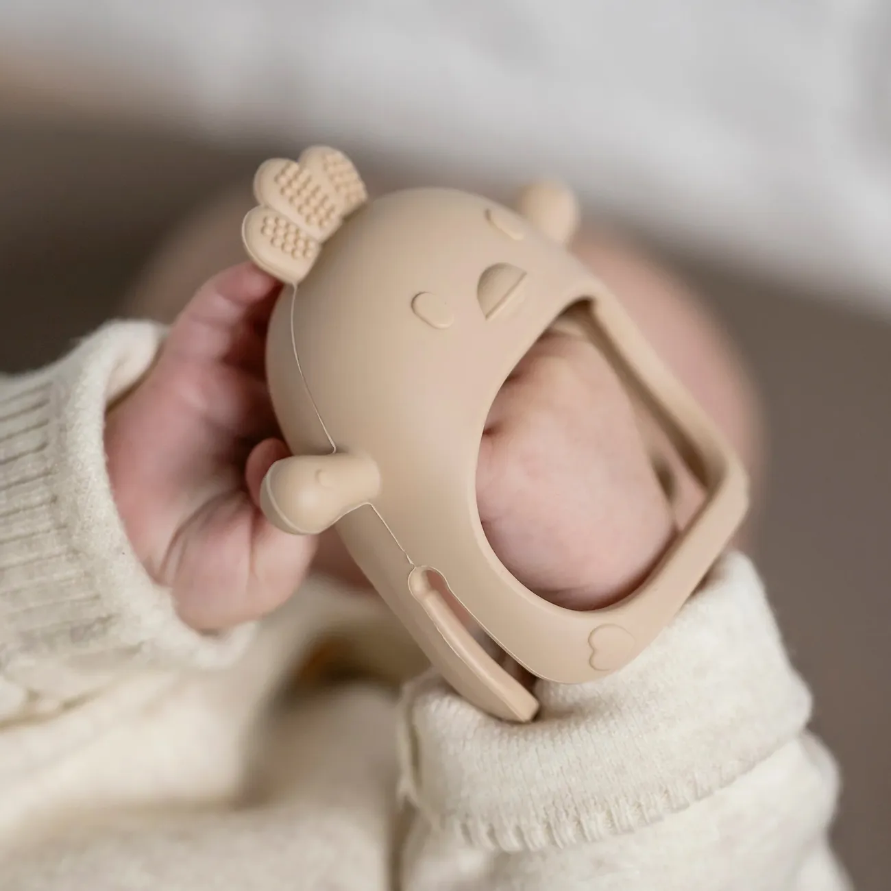 Прорезыватель Nattou Lapidou силикон Цыплёнок