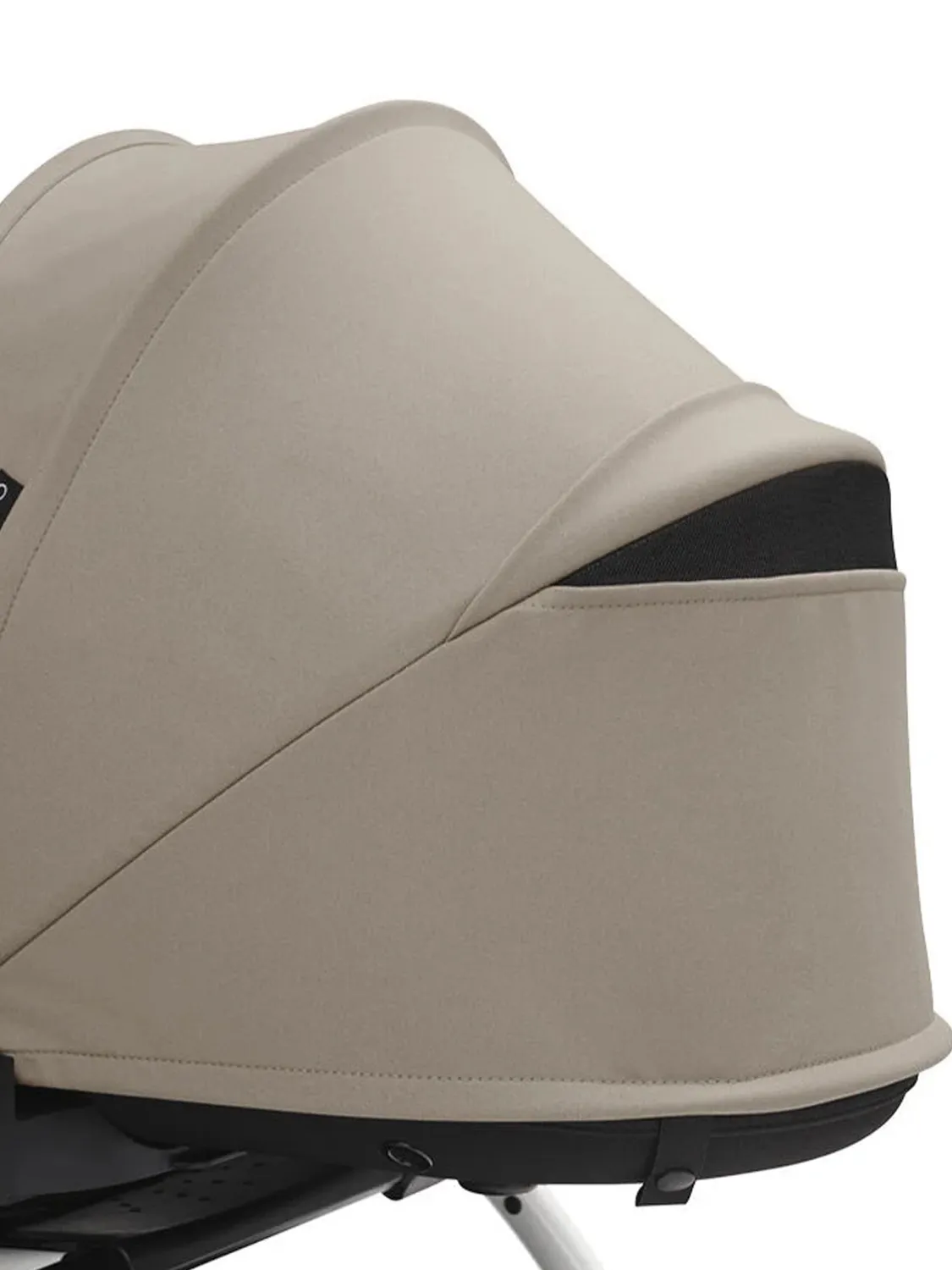Коляска 2 в 1 Stokke YOYO3 shell, серо-коричневый (taupe), рама черная. Изображение 7