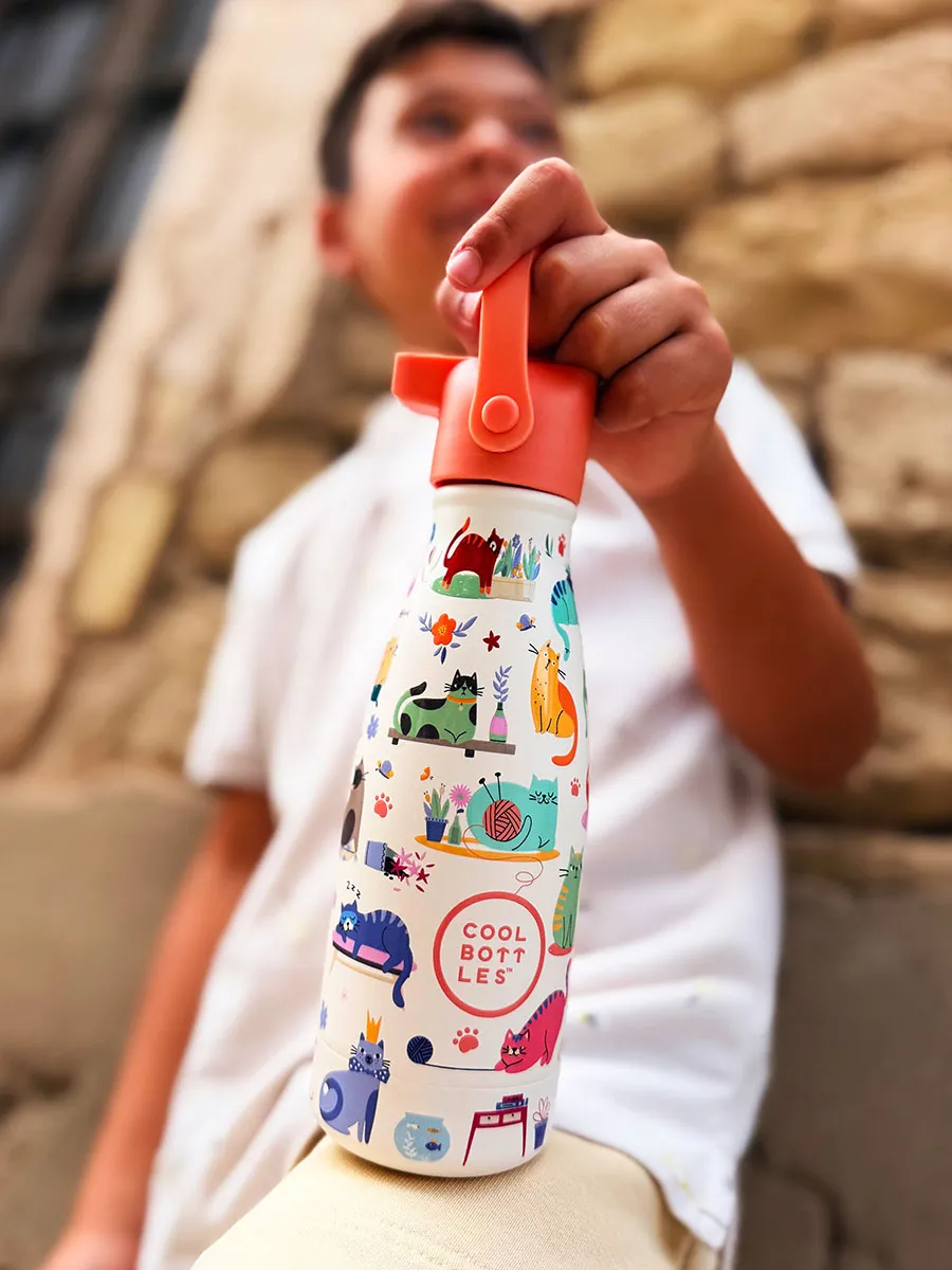 Термос-термобутылка Cool Bottles Kids серия Enjoyer Kitty Club 260мл CBBK26KC. Изображение 8