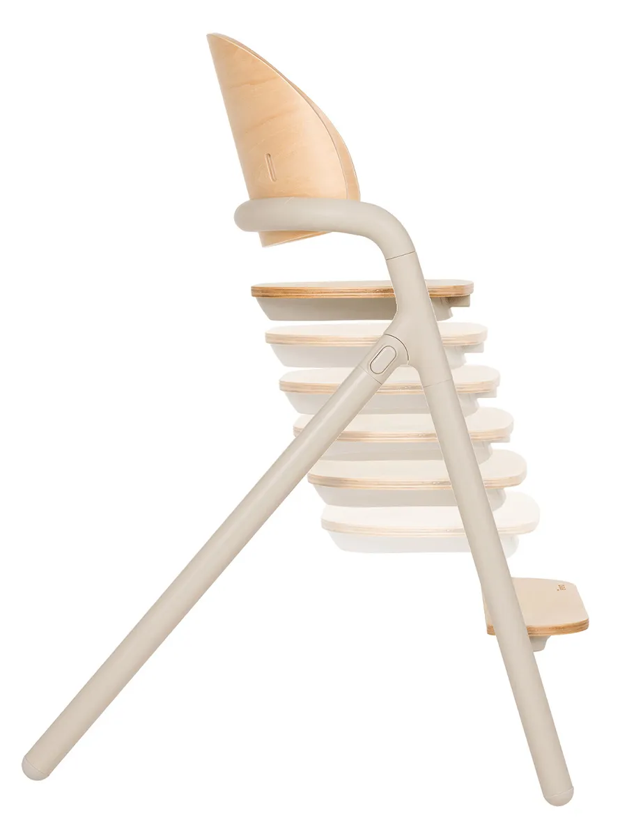 Стульчик для кормления CARRELLO Tenero Бежевое дерево (Olympus Beige Wooden) CRL-9507. Изображение 21