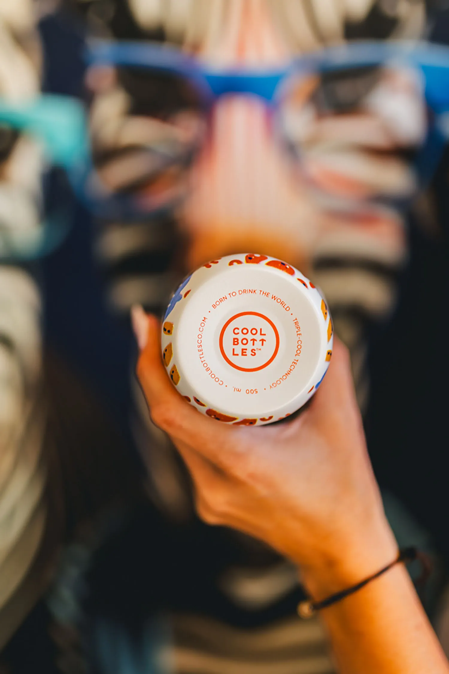 Термос-термобутылка Cool Bottles Nebula Studio Underwater Fun 500 мл