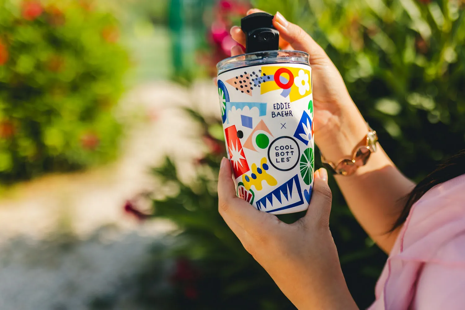 Термокружка Cool Bottles Tumbler Eddie Baehr Electric Garden 330 мл CBT33EGA