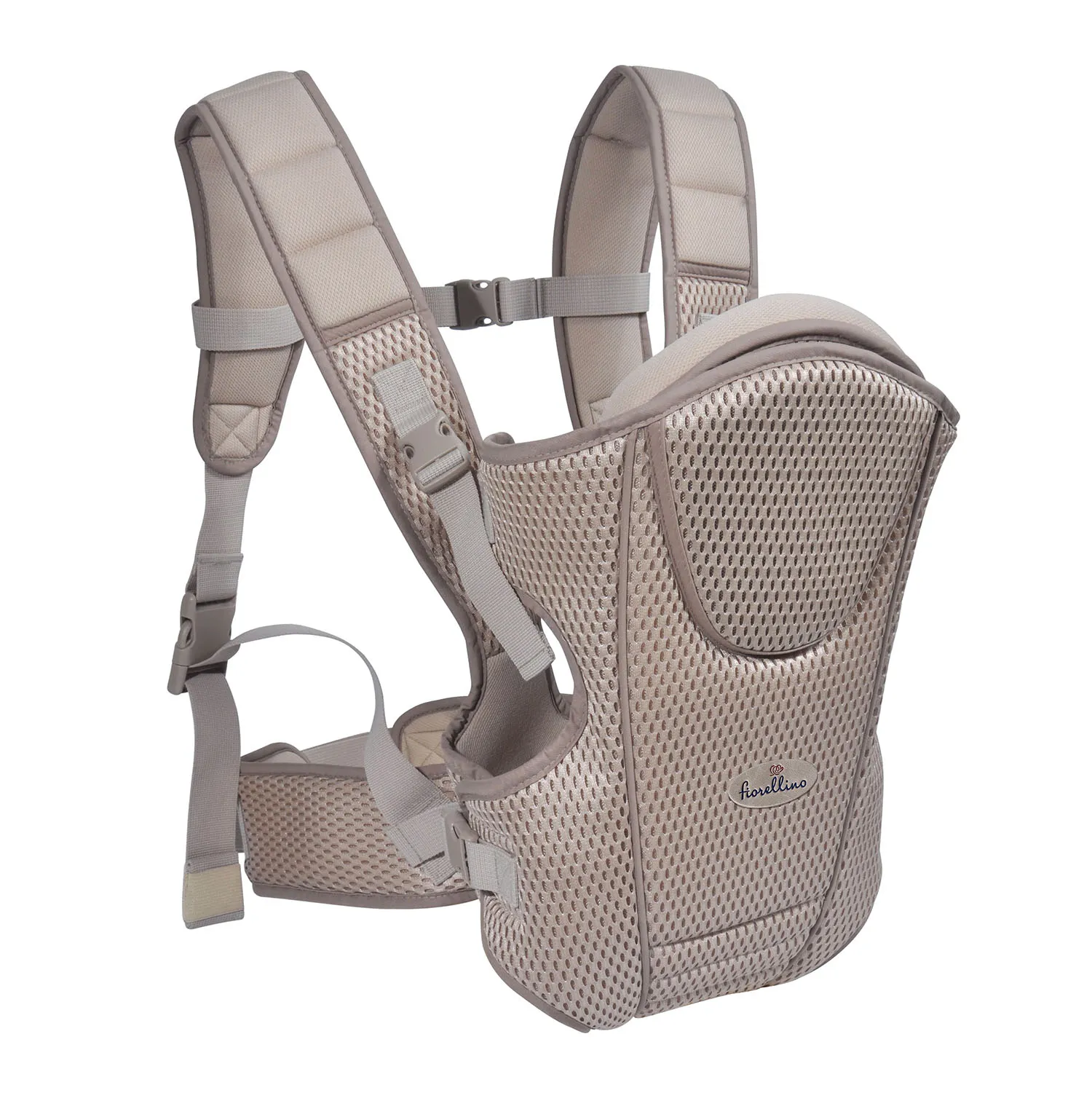 Рюкзак переноска Fiorellino beige mesh BC1847