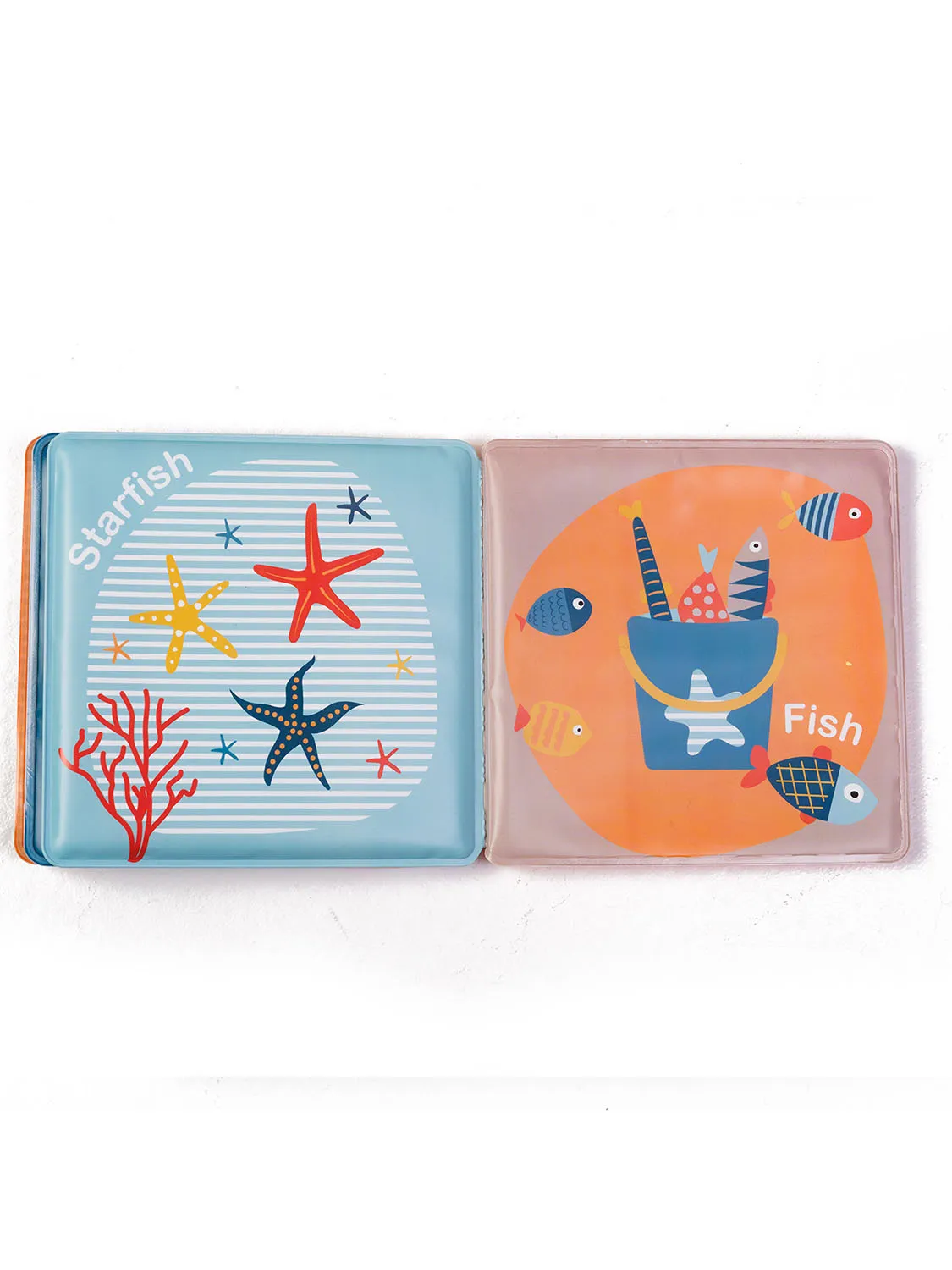 Игрушка для купания Eurekakids "Водный мир" Книжка для ванны