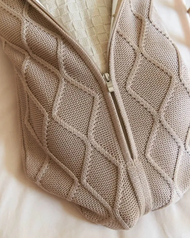 Кокон детский LoomKnits Oliver Капучино