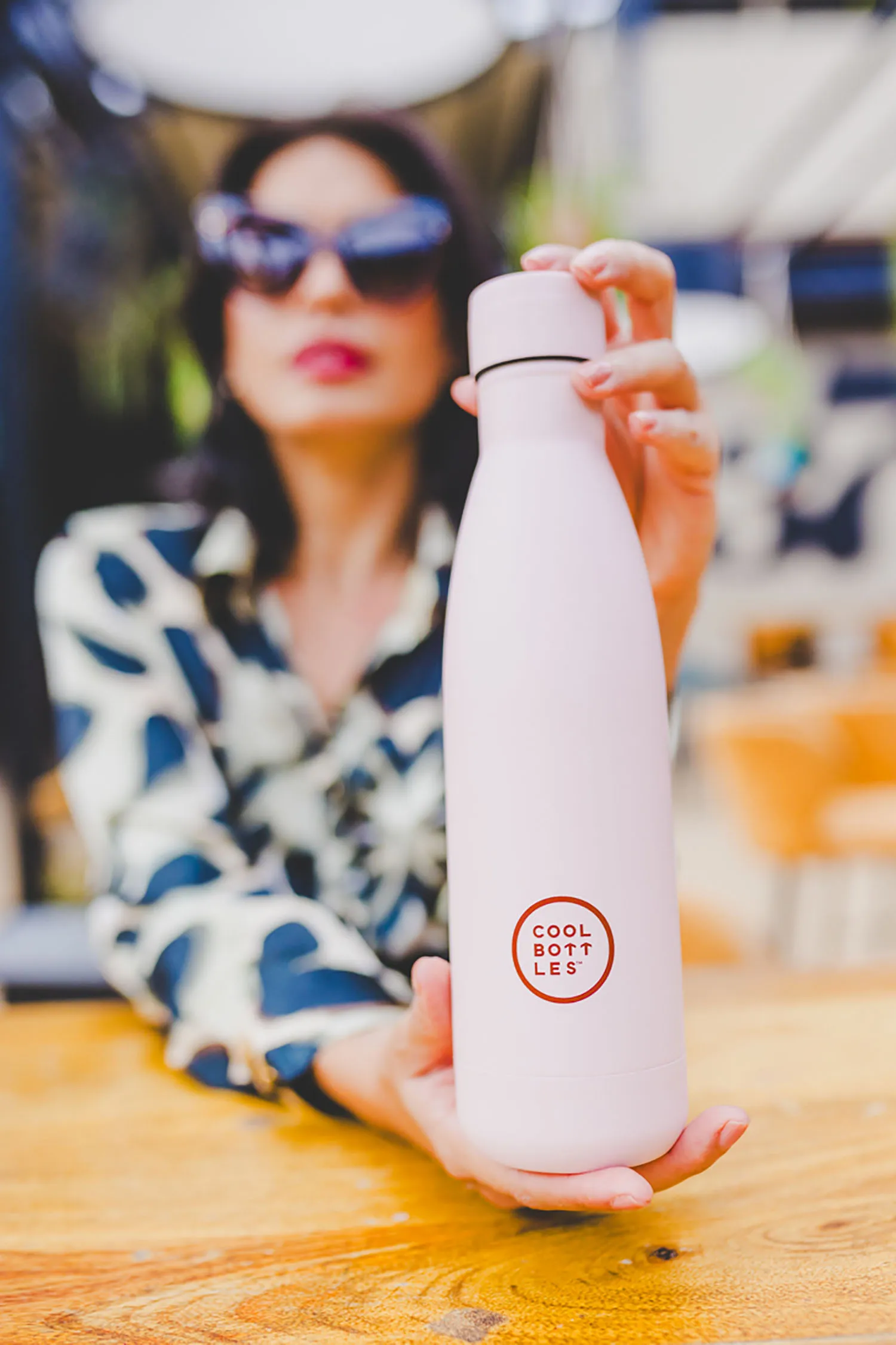 Термос-термобутылка Cool Bottles Pastel Pink 350 мл CB350PAP