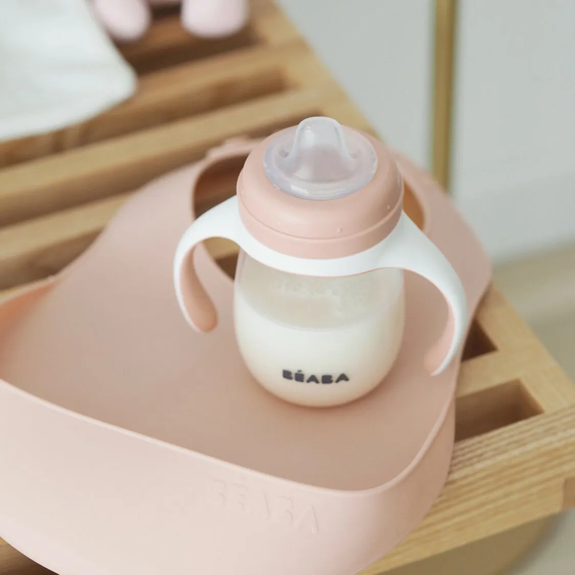 Поильник детский Beaba 2 в 1 Learning Cup 210 мл