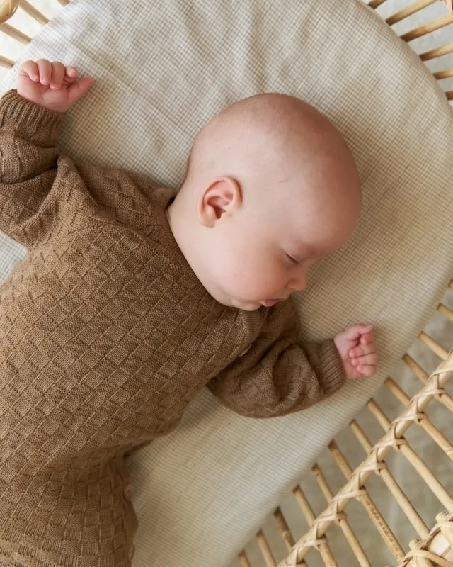 Комбинезон детский LoomKnits Капучино LW0391-010 шерстяной