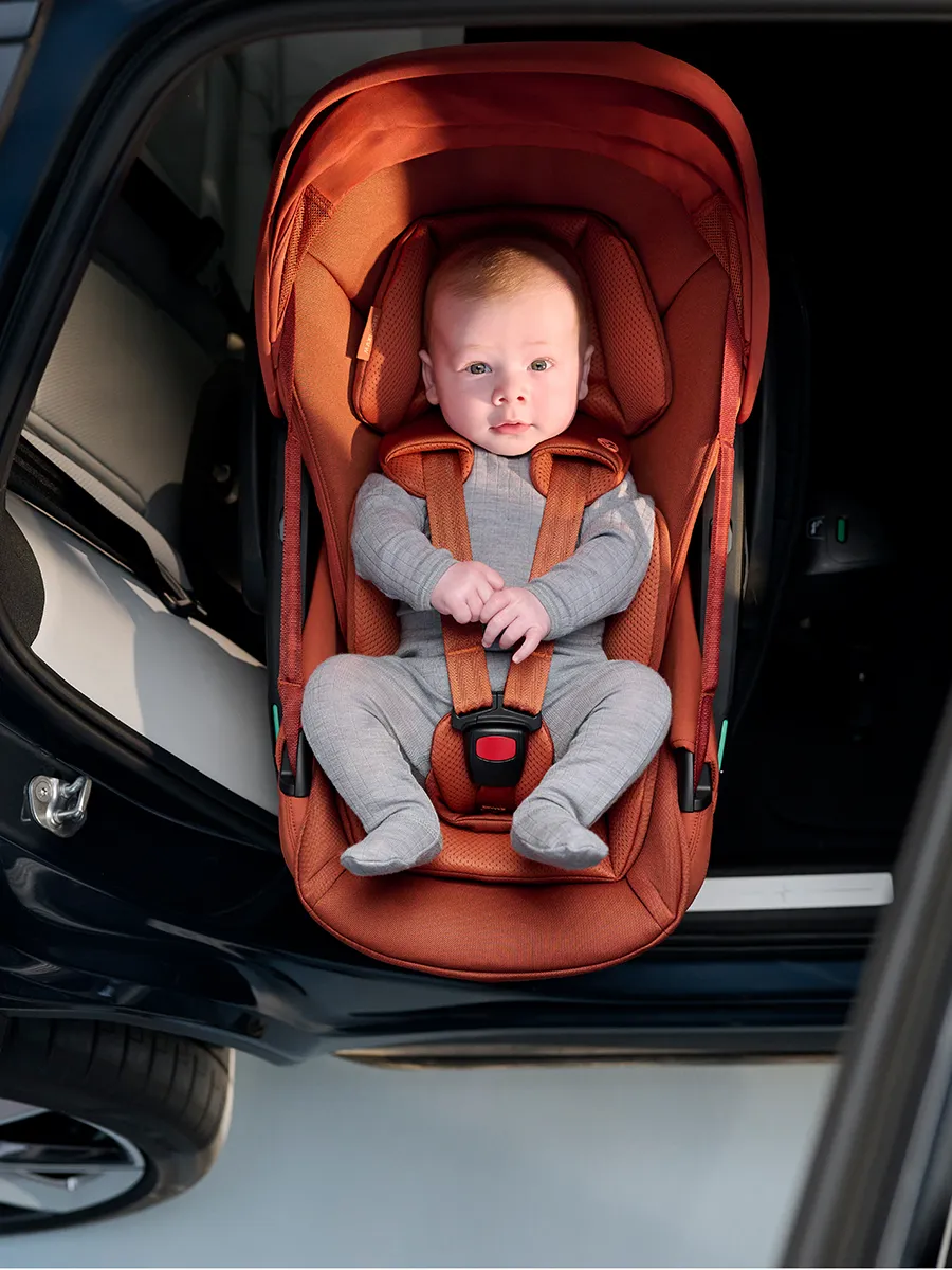 Автокресло 0+ Maxi-Cosi Coral Slide Pro, терракотовый (copper terra). Изображение 11