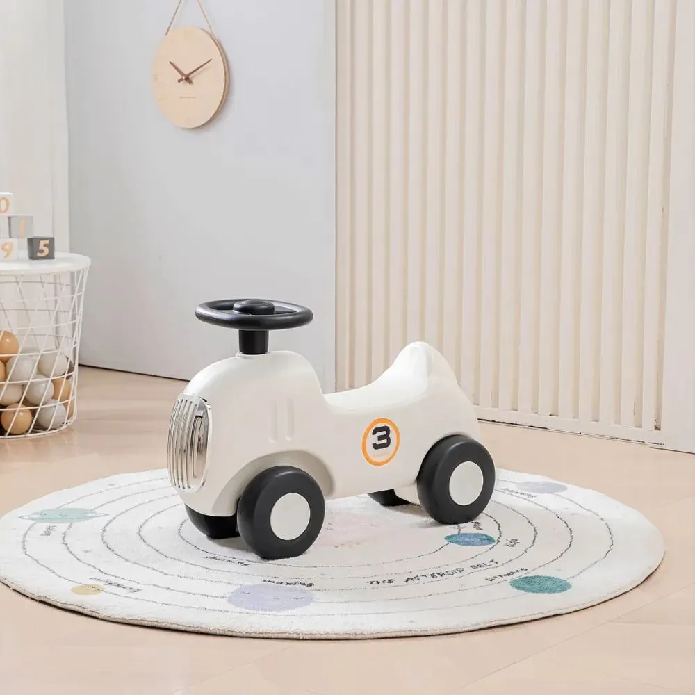 Машинка-качалка-беговел UNIX Kids First Car (2 in 1) Grey PRHCAR80GRY