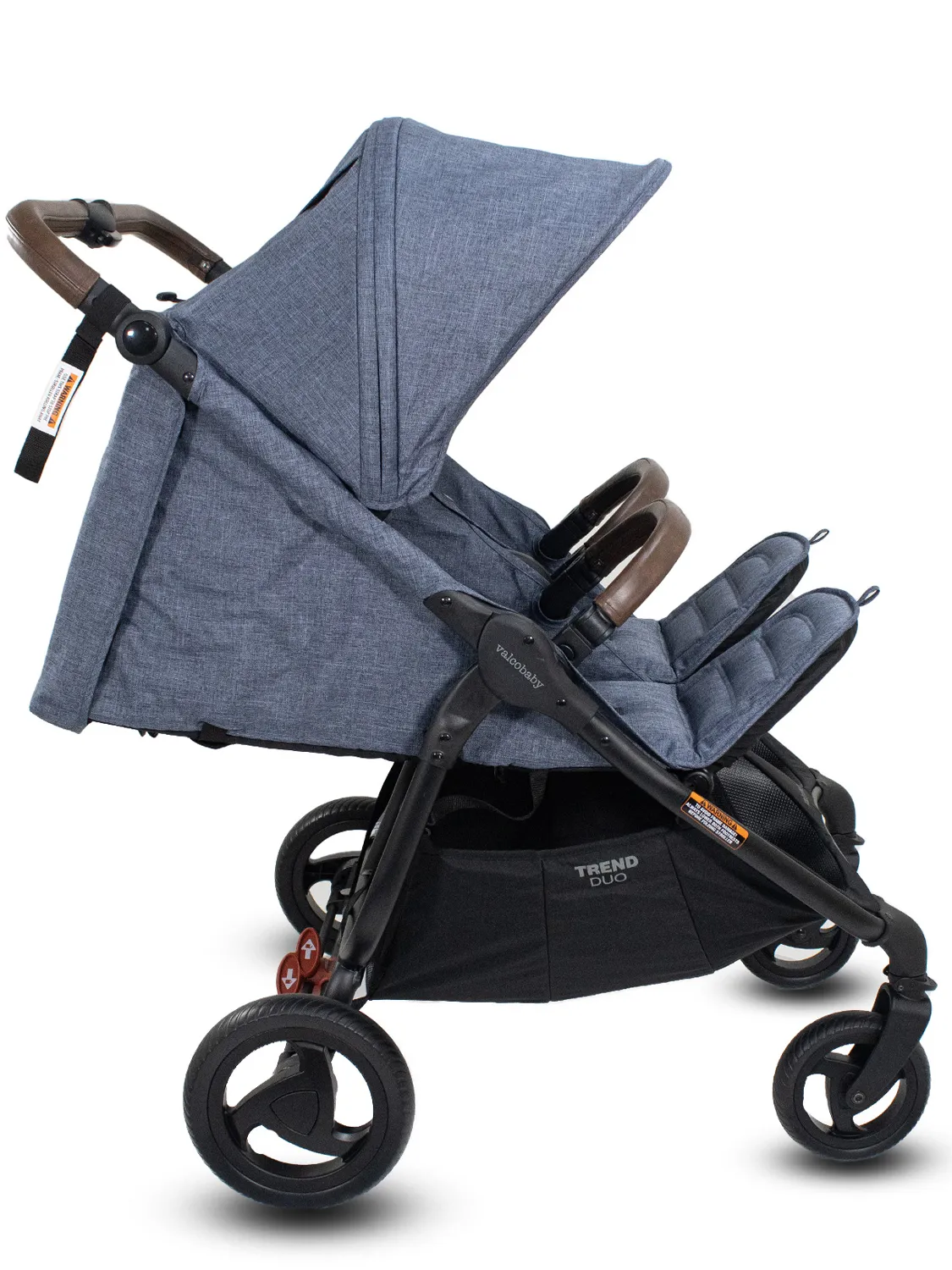 Коляска для двойни 2 в 1 Valco Baby Snap Duo Trend + накидки на ножки