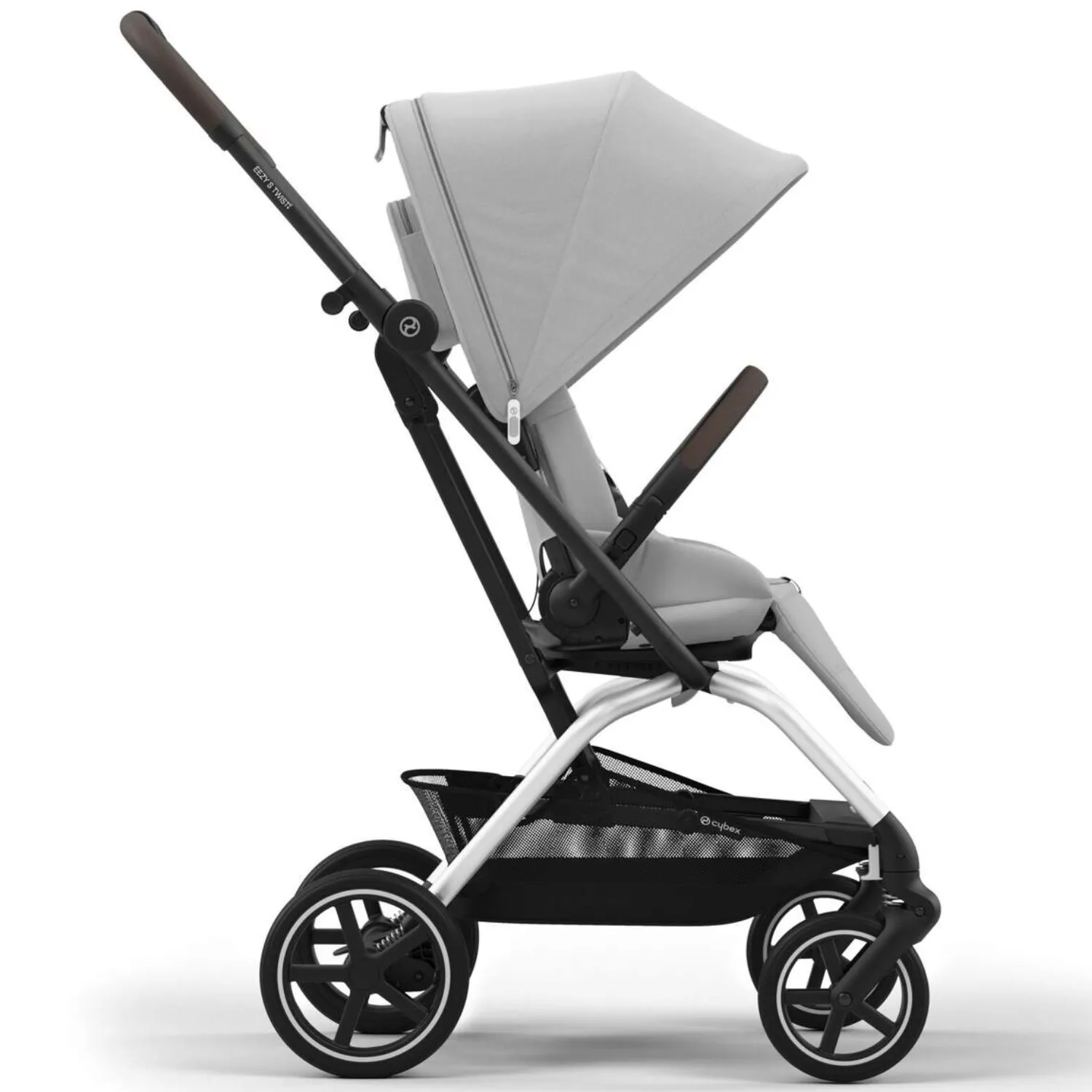 Коляска прогулочная Cybex Eezy S Twist+ 2 с дождевиком и бампером