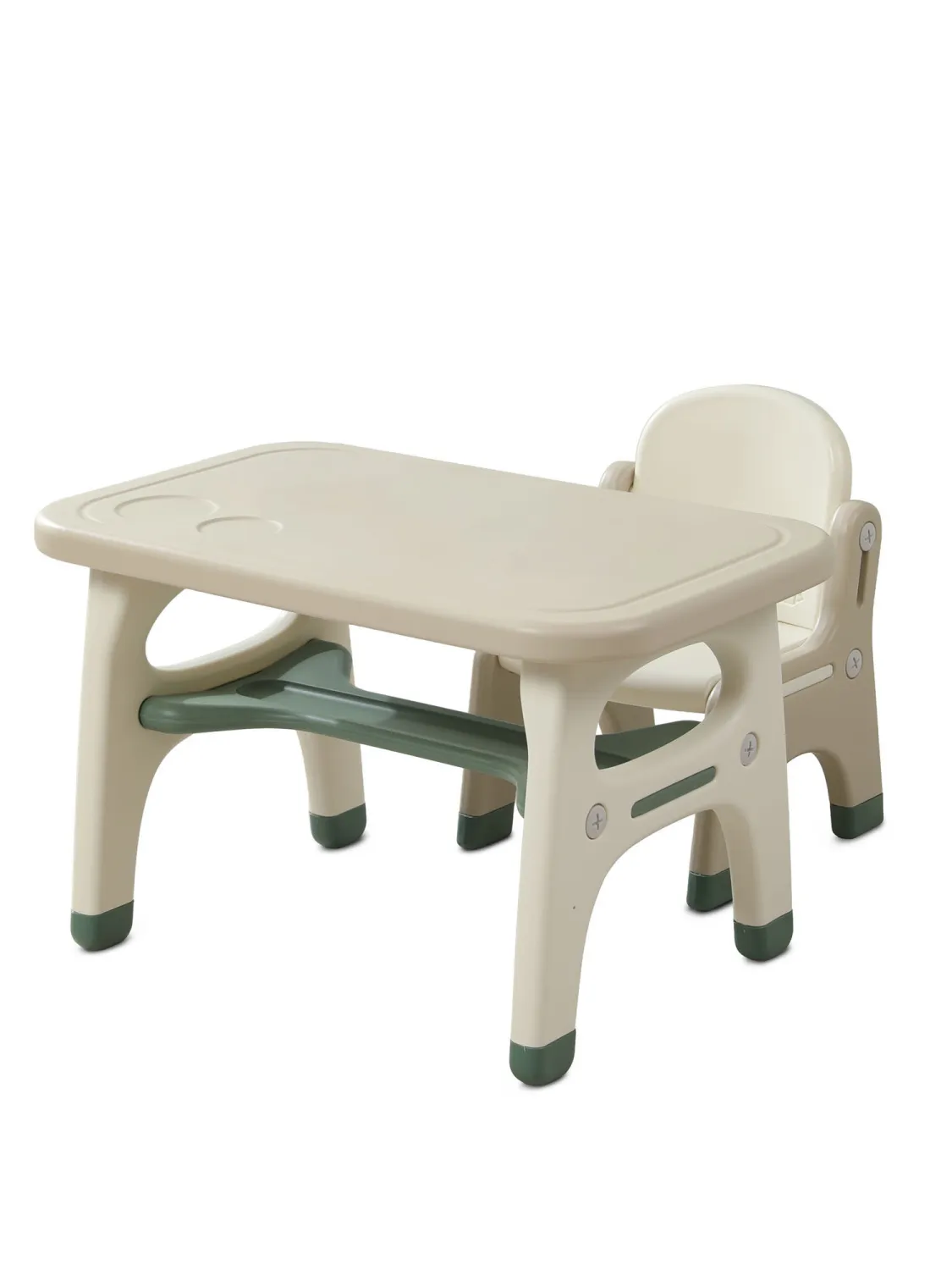 Стол со стульчиком UNIX Kids Dino Зеленый (Green) PTABLE1CHDINOGR. Изображение 1