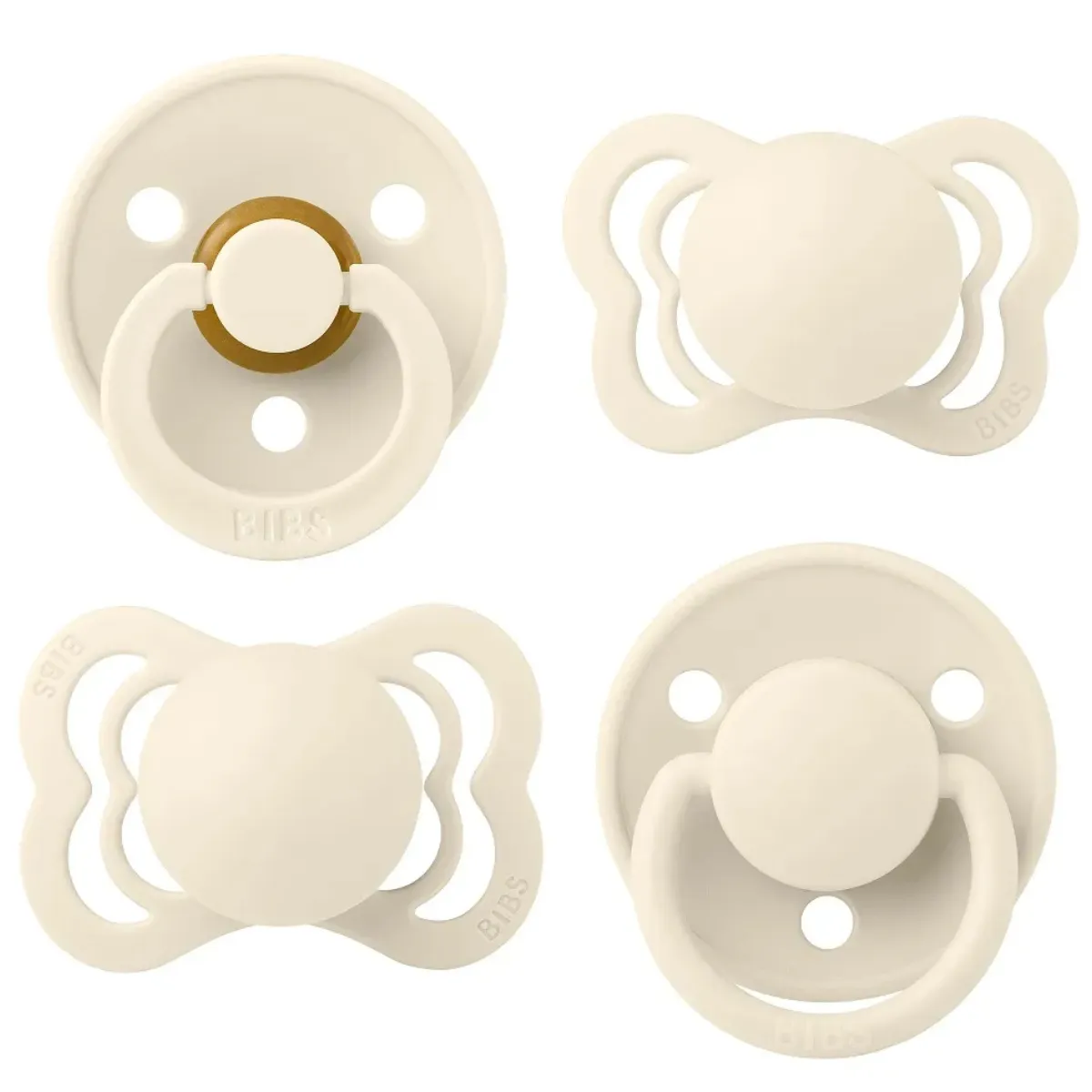 Набор пустышек BIBS Try-it, 4 шт. 0+ мес.