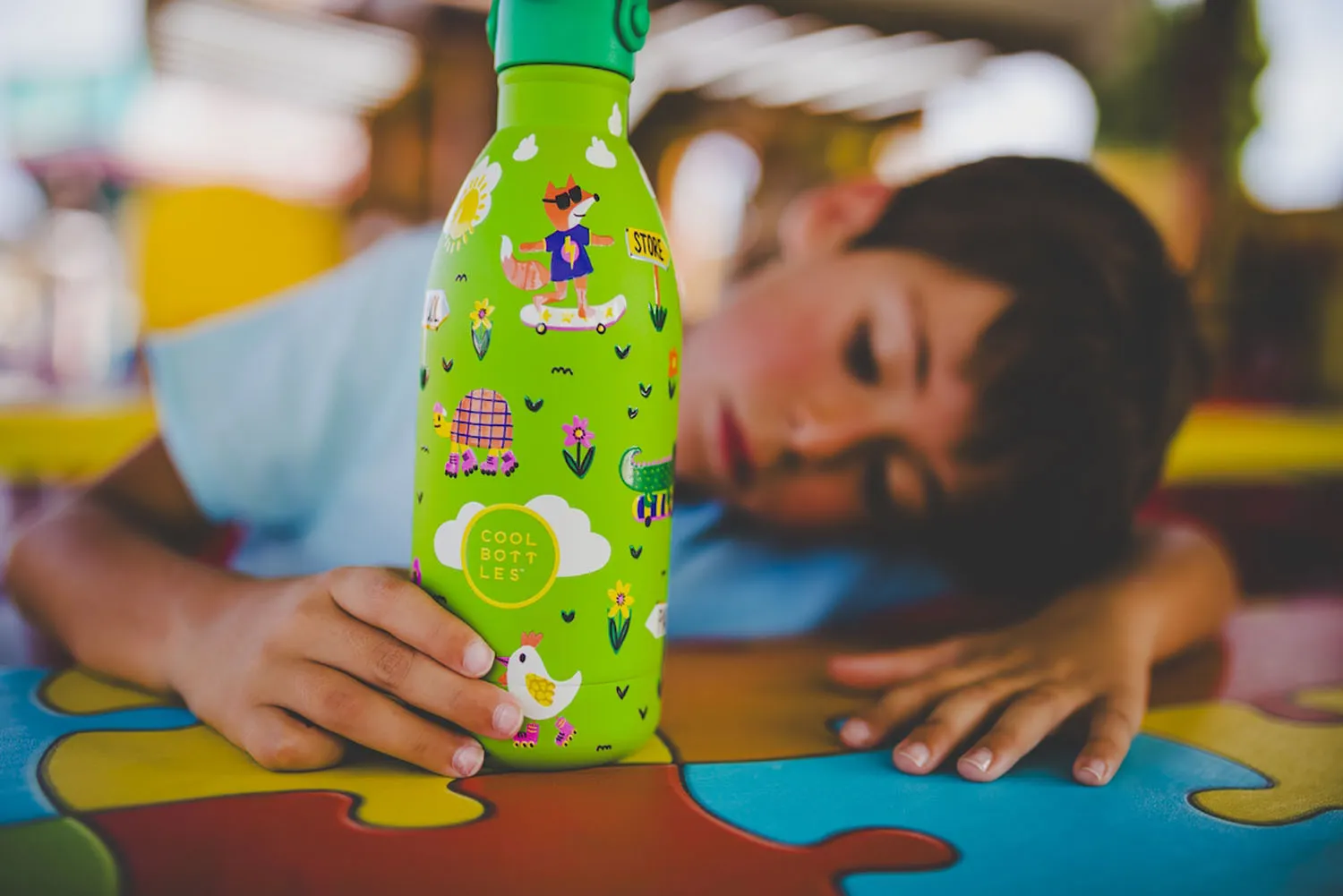 Термос–термобутылка Cool Bottles Kids Rolling Skaters 500 мл