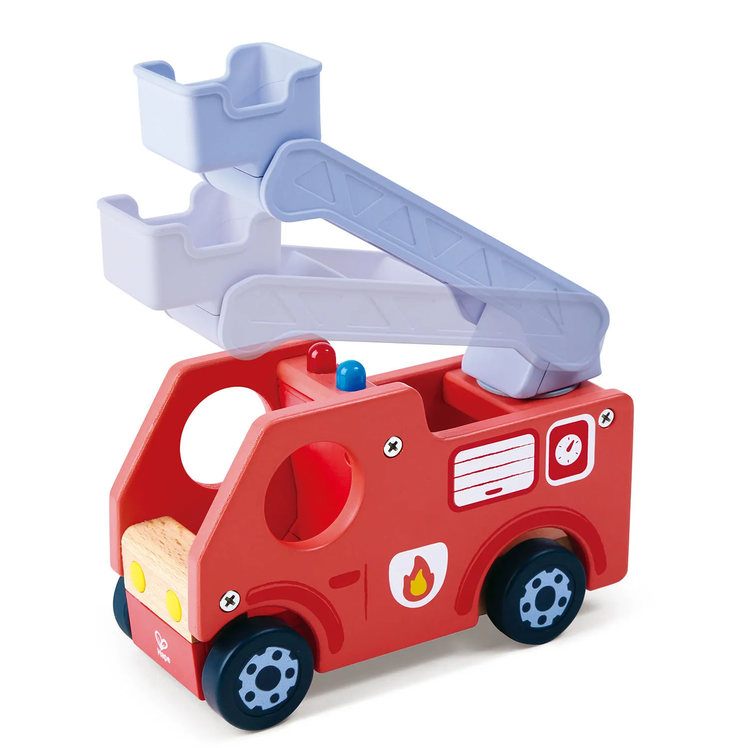 Набор игровой HAPE «Пожарная машина» (детская иллюстрированная книга Hape Land) E3440_HP