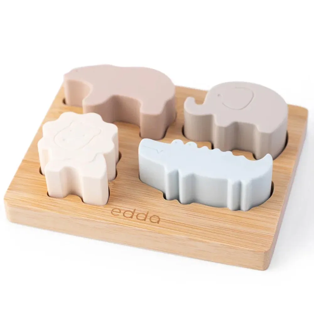 Игрушка-пазл edda Зверята STP-01001