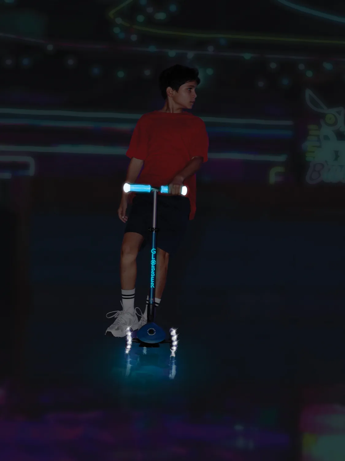 Самокат Globber Elite Glow Lights