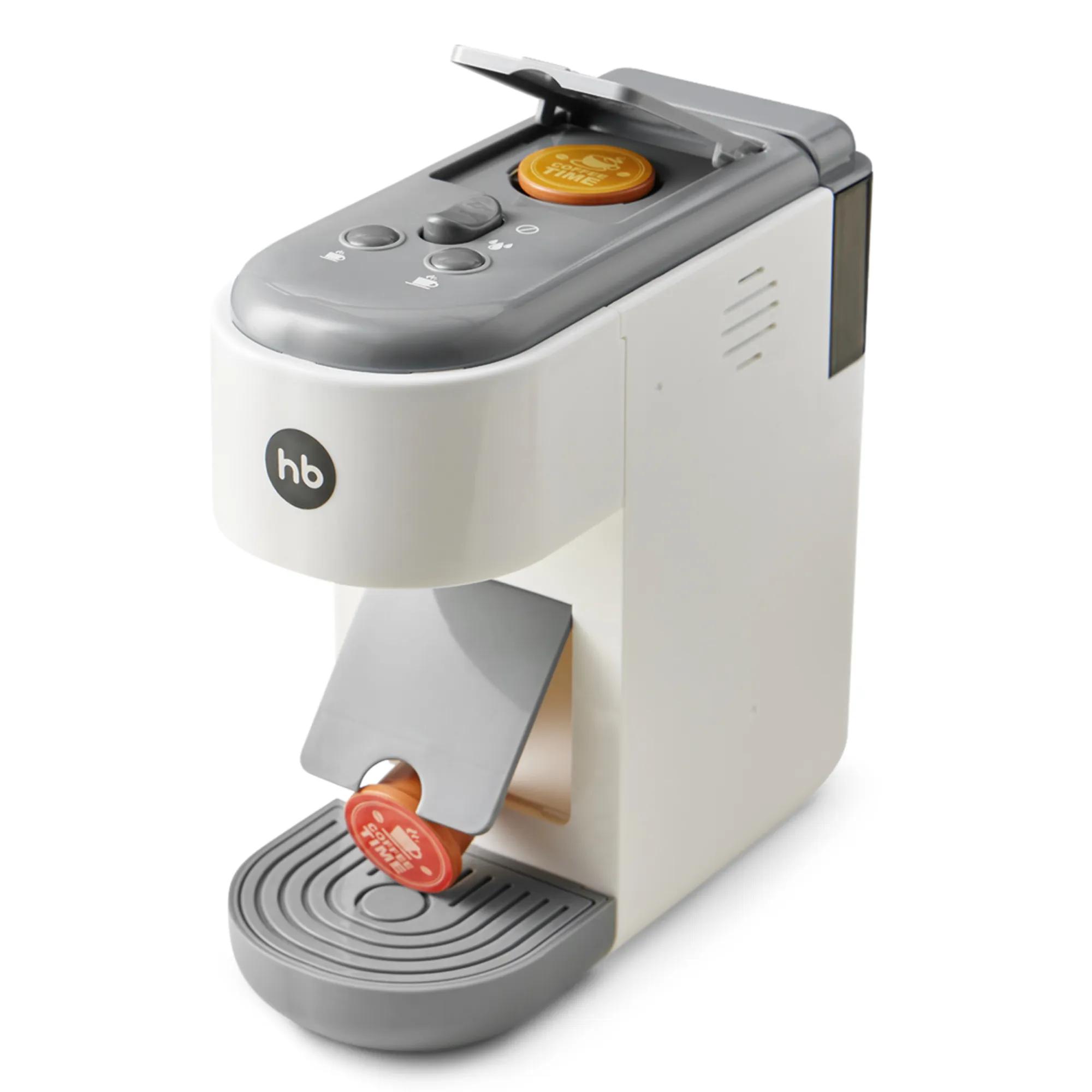 Кофемашина игрушечная Happy Baby COFFEE TIME «КОФИ ТАЙМ» белый 331951
