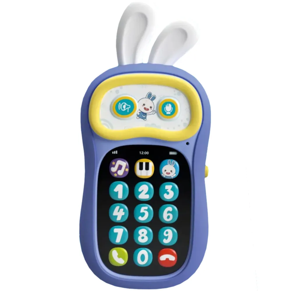 Интерактивная игрушка Alilo Телефон Ушастик-Лапочка P3 фиолетовый 60420