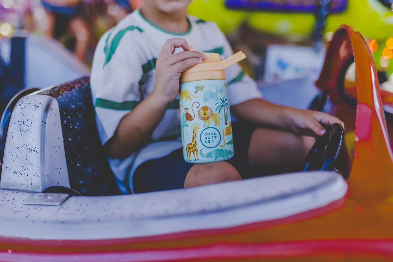 Термос-термобутылка Cool Bottles Kiddie Wild Crew 350 мл