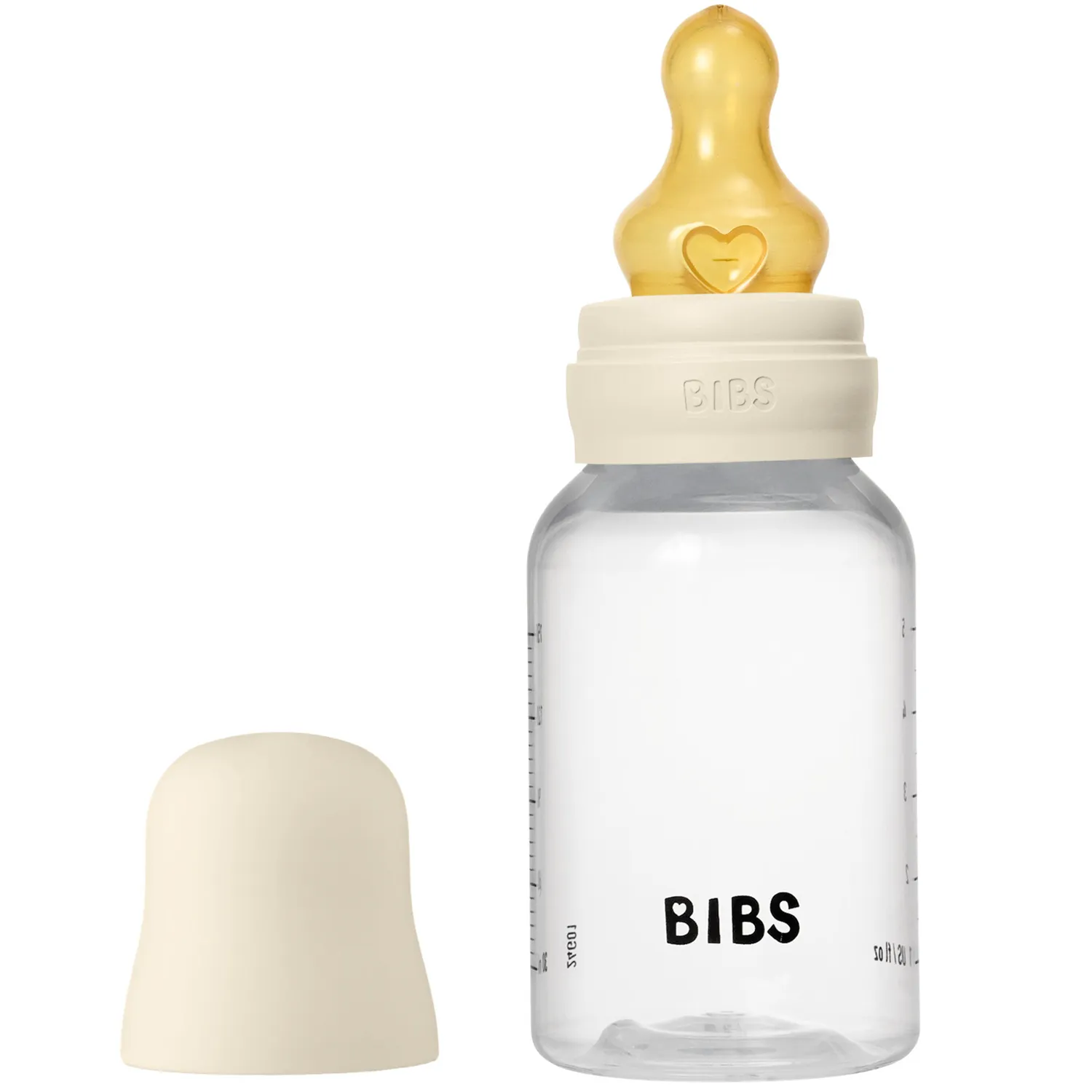 Бутылочка для кормления BIBS с латексной соской медленный поток 150 мл
