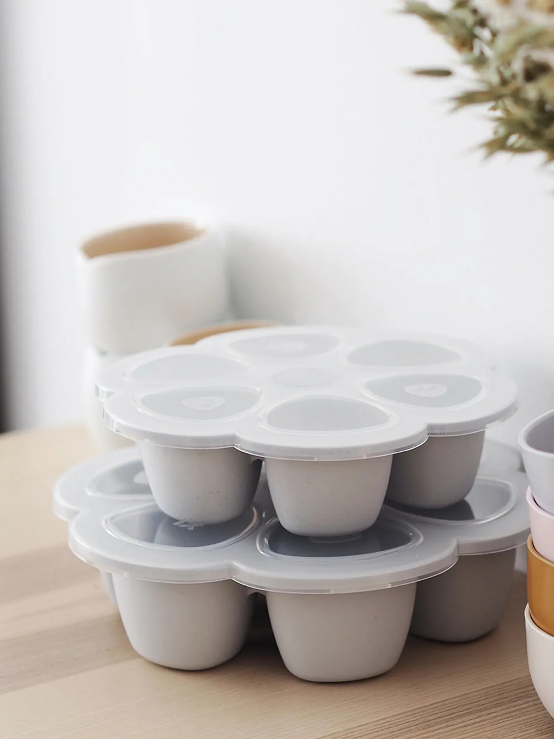 Контейнер Beaba силиконовый для заморозки Multiportions 6*90ML