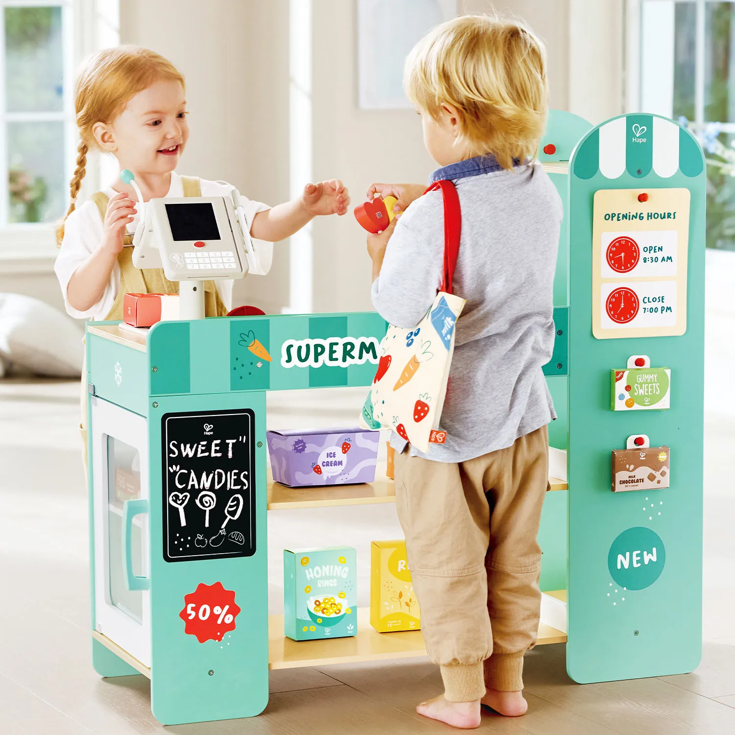 Набор игровой HAPE «Мой магазин» Умный супермаркет E3233_HP