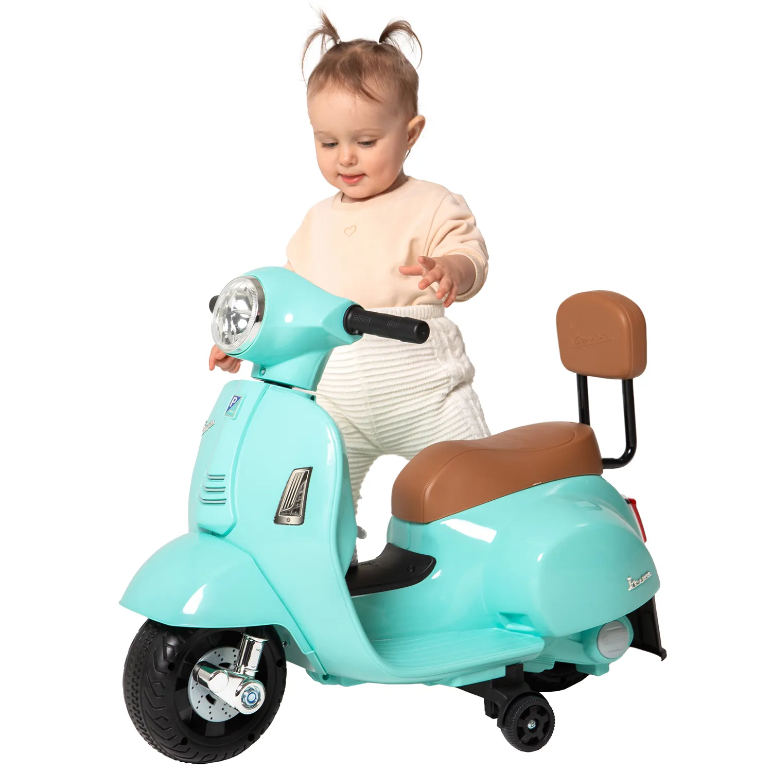 Каталка Sweet Baby Vespa H1-K Tea аккумуляторная
