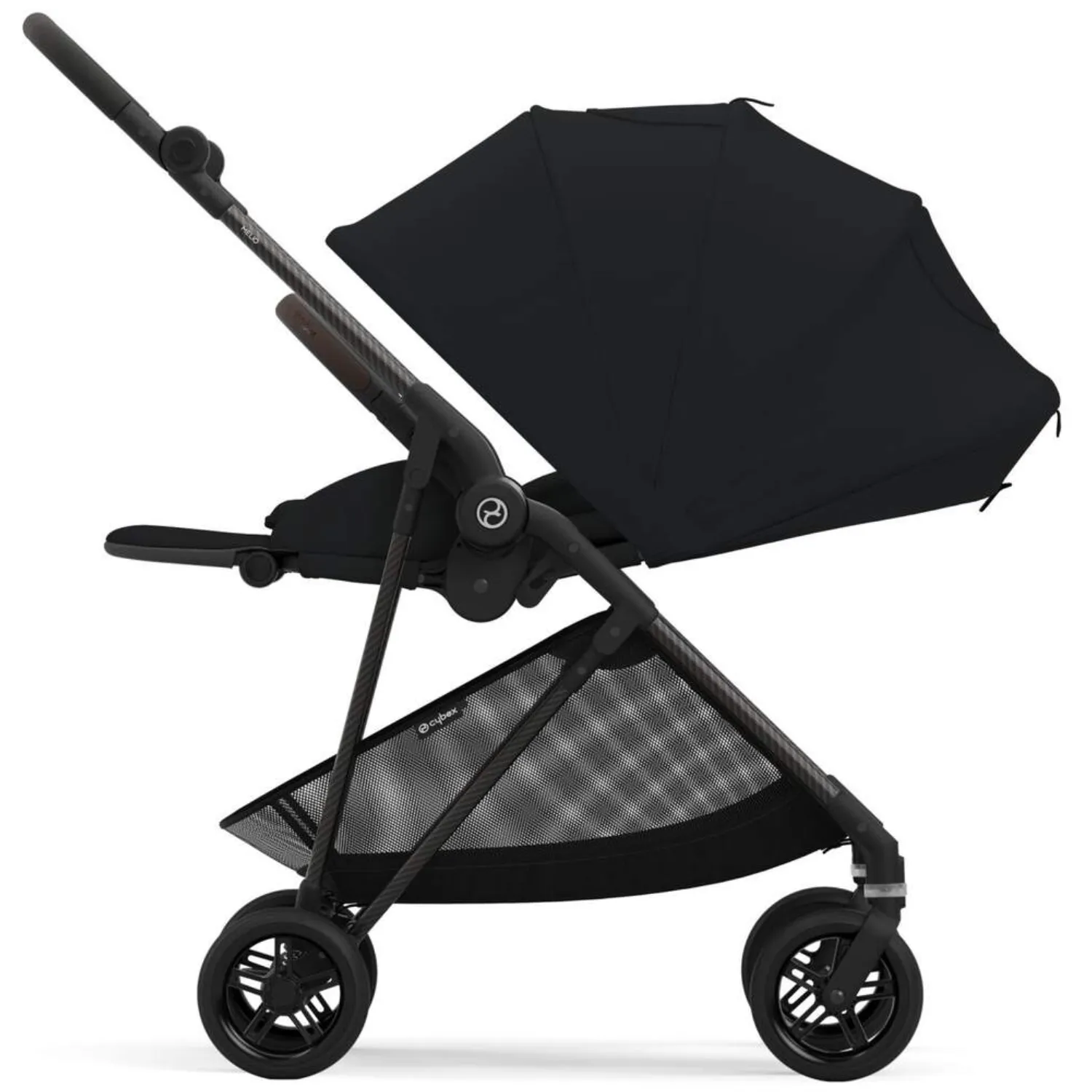 Коляска прогулочная Cybex Melio Carbon с дождевиком 2024