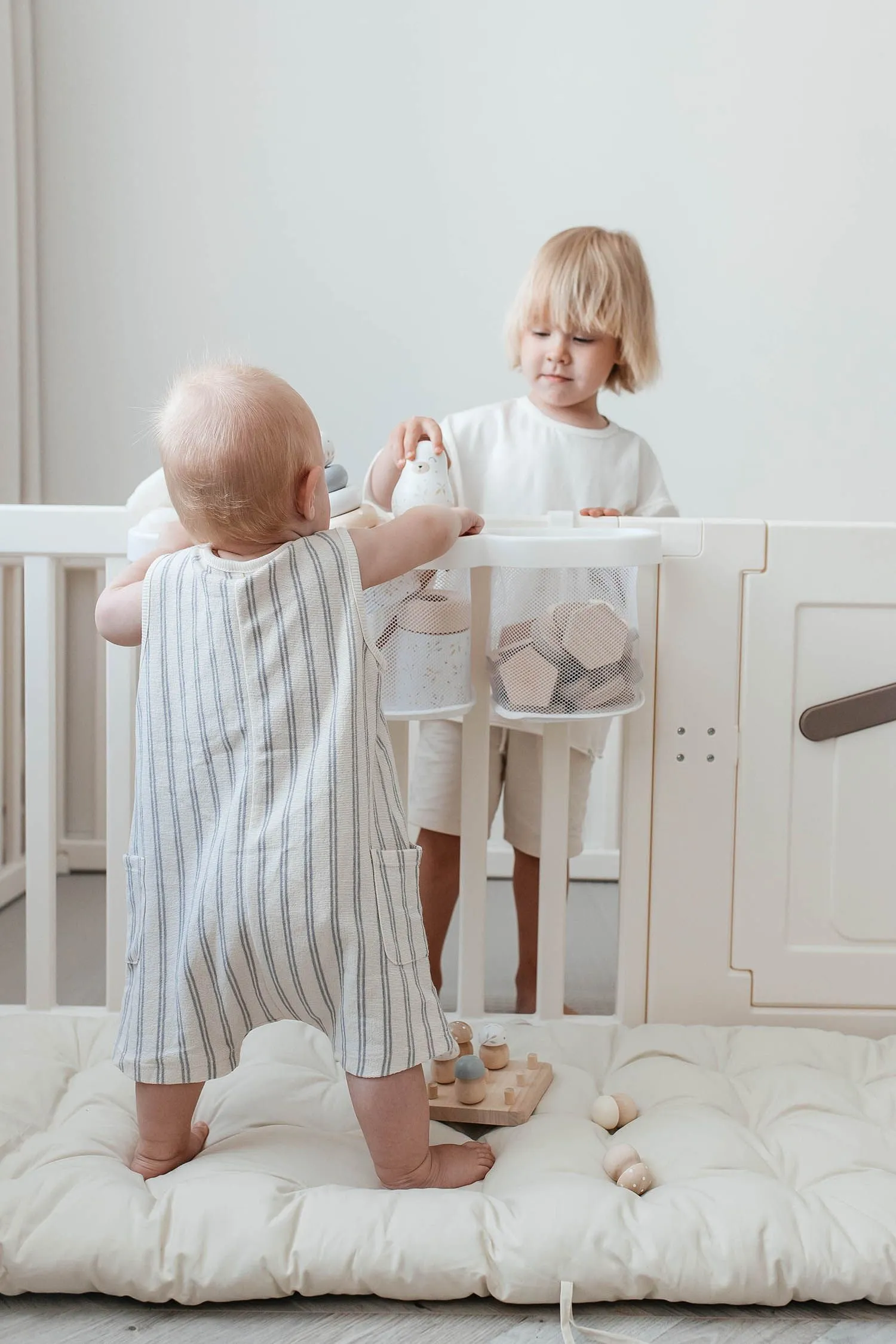 Органайзер для хранения подвесной UNIX Kids White с тремя отделениями универсальный PPBH3W