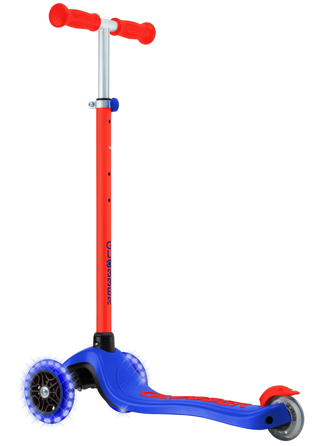 Самокат Globber Primo Plus Lights Neon