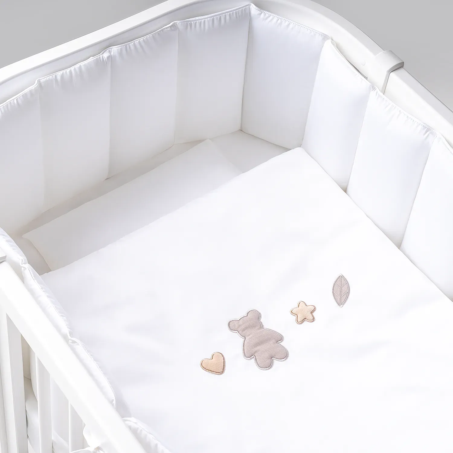 Постельное белье PERINA Teddy Sateen 100х70 см 2 предмета: пододеяльник, простыня