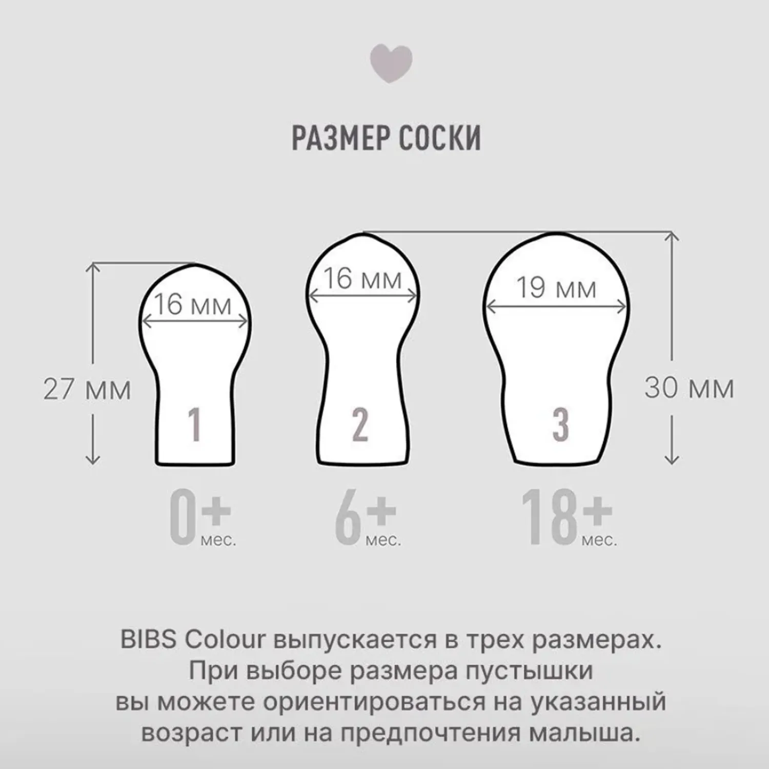 Пустышка латексная BIBS x Moomin Colour, 0+ месяцев