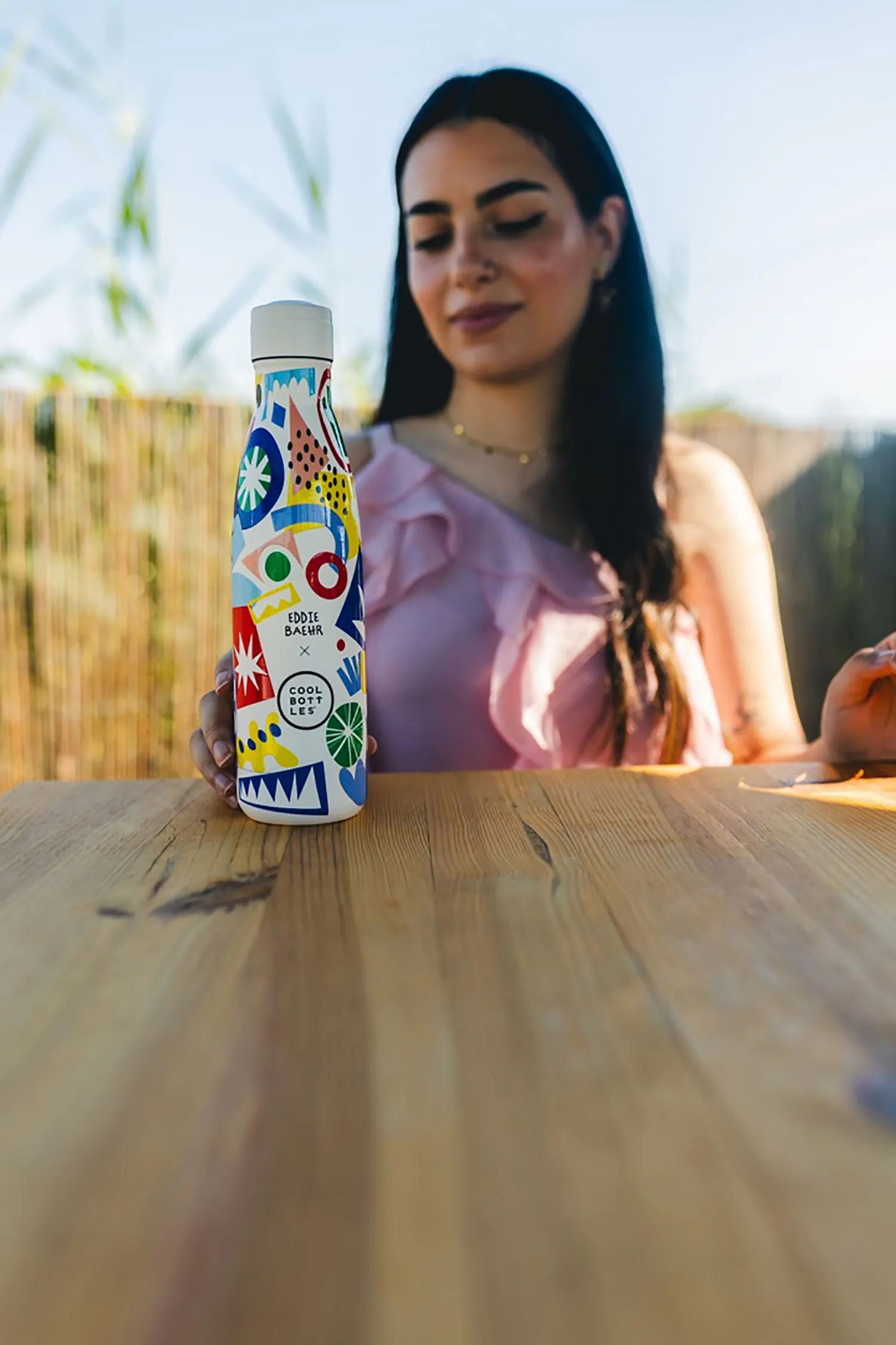 Термос-термобутылка Cool Bottles Eddie Baehr Electric Garden 500 мл