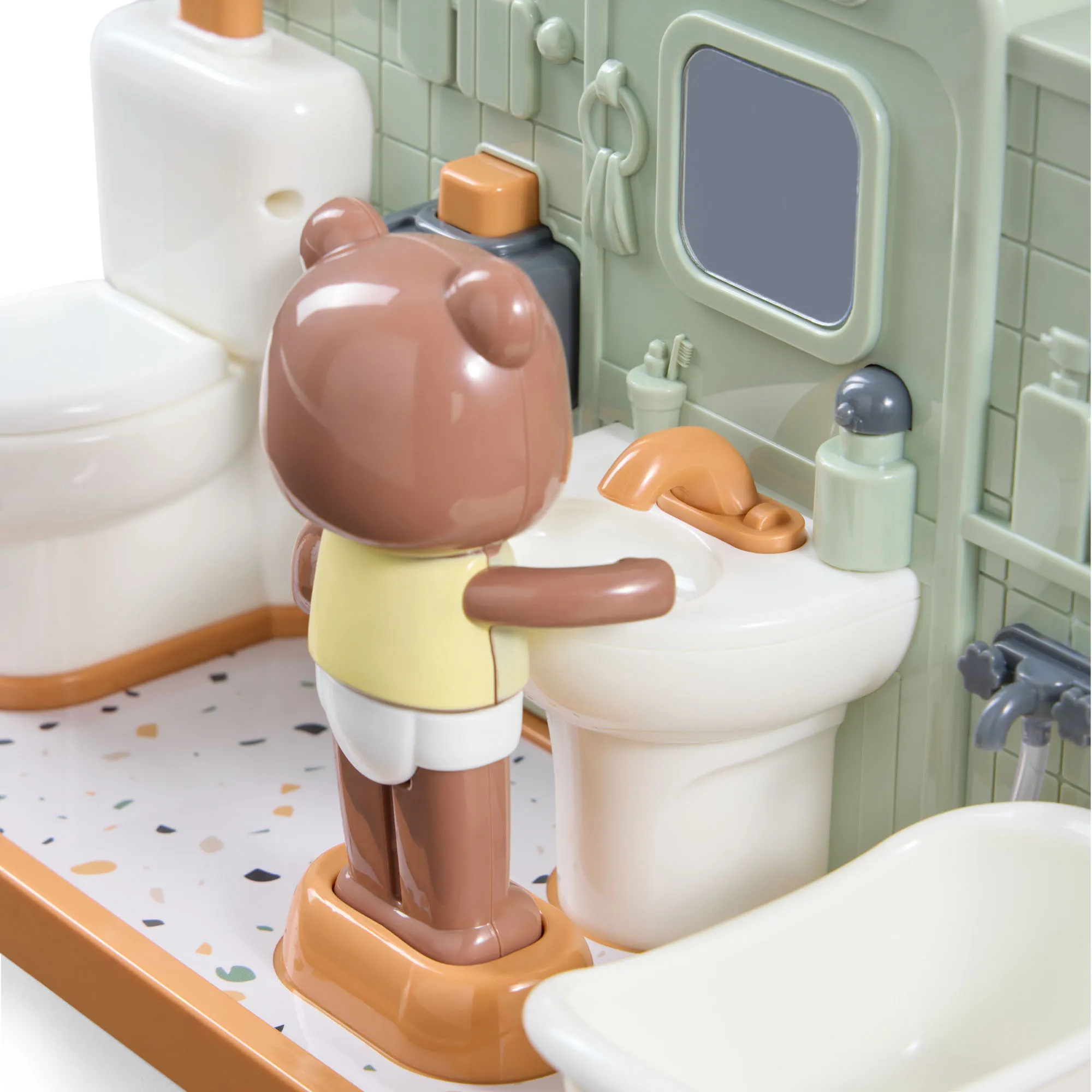 Игрушечный набор Happy Baby ванная Happy Bathroom 331973