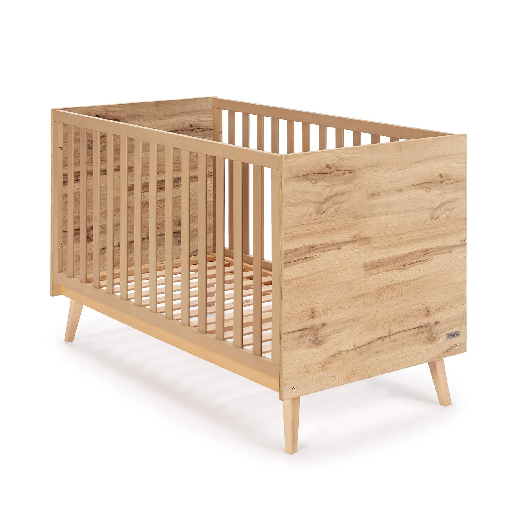 Детская приставная кроватка 120х60 см Micuna Martha Oak