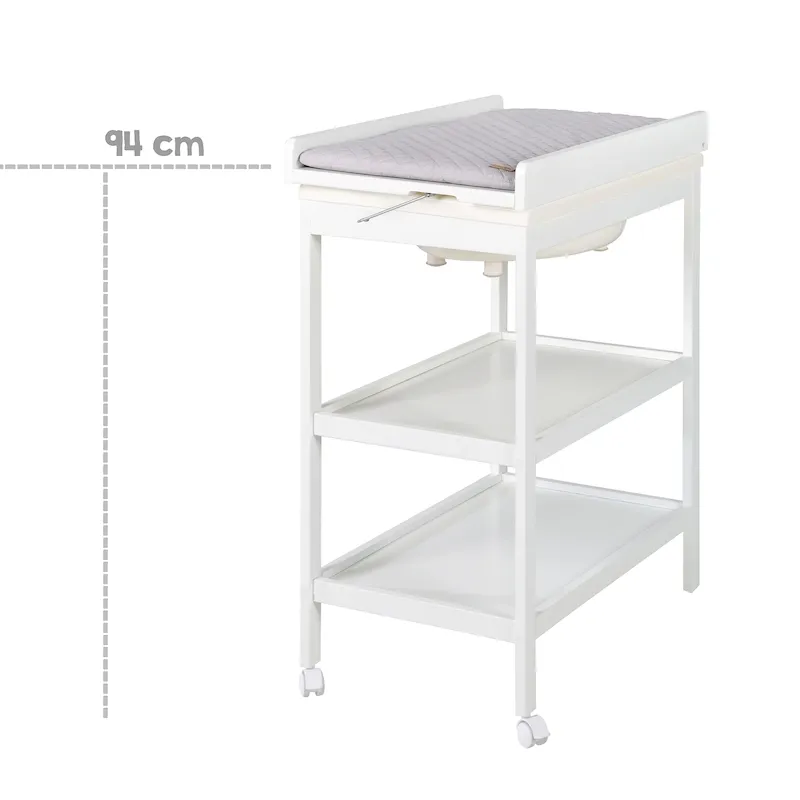 Cтол для пеленания с ванночкой и матрасиком Baby Pool 212061WEV230