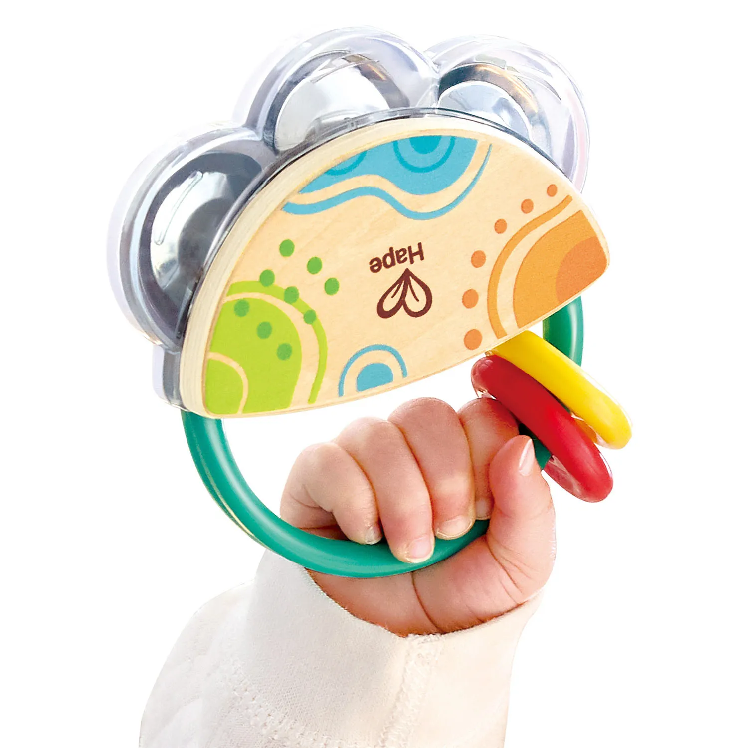 Погремушка Hape «Бубен» для малышей E0128_HP