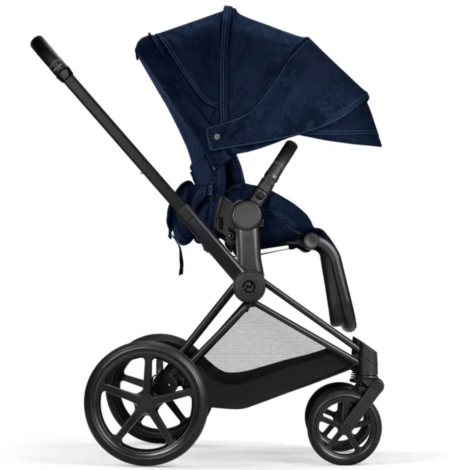 Коляска 2 в 1 Cybex PRIAM IV FE Rebellious Luxury /Matt Black
