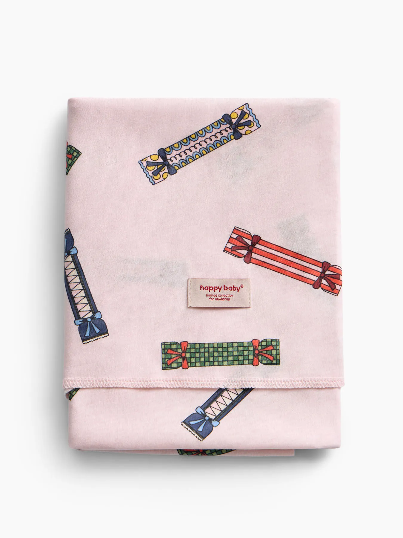Набор пеленок Happy Baby детских 90x90 см 2 шт. красный (red) 87590. Изображение 2