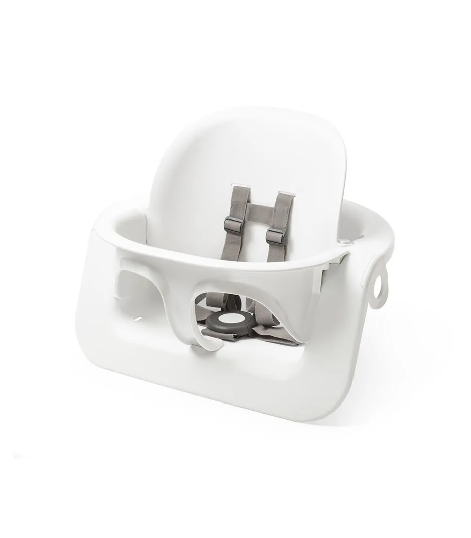 Стульчик Stokke Steps: White/Natural с аксессуарами