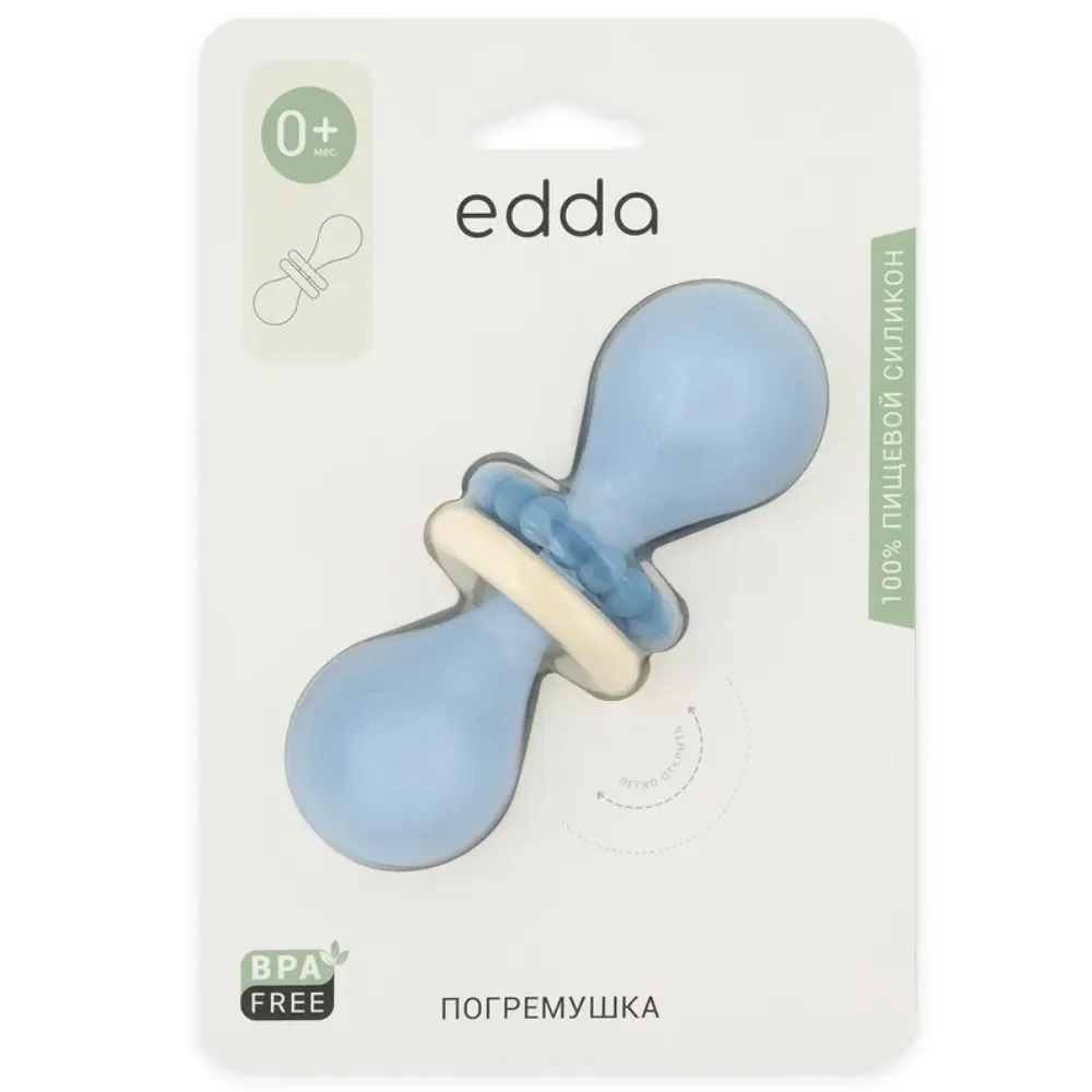 Погремушка edda Гантеля