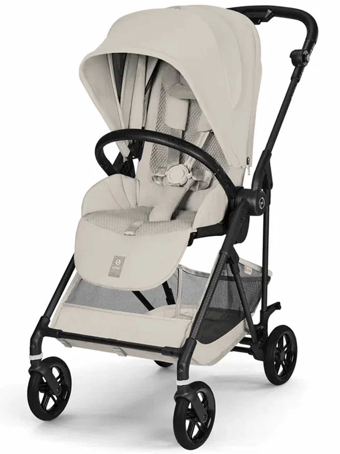 Коляска прогулочная Cybex Melio с дождевиком и бампером