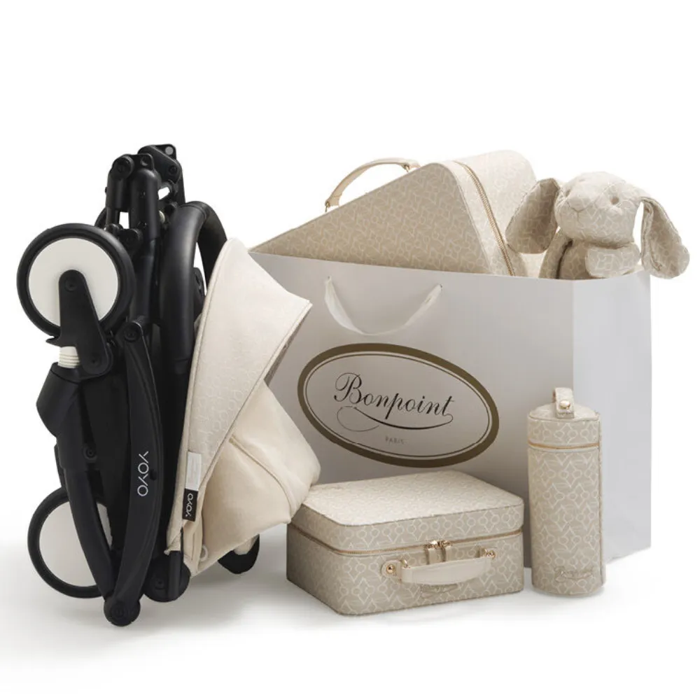 Коляска прогулочная Stokke YOYO³ Bonpoint рама чёрная