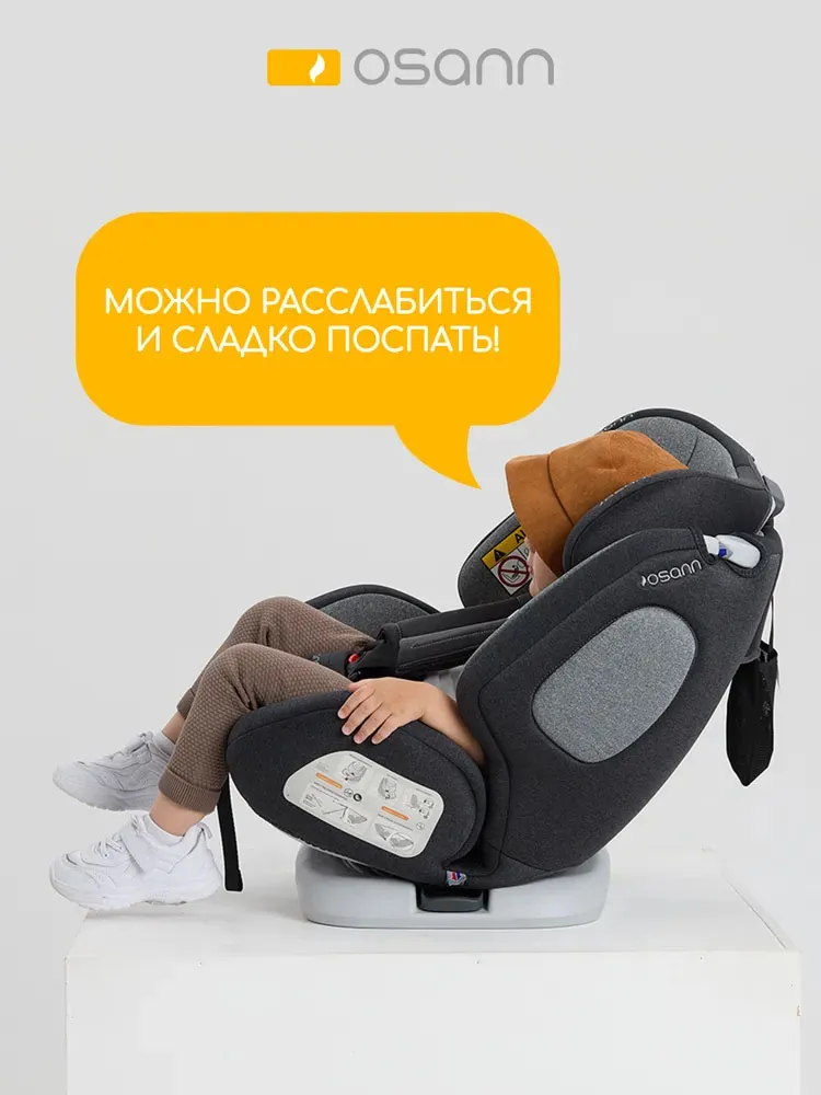 Автокресло 0+/1/2/3 Osann ONE 360° Universe